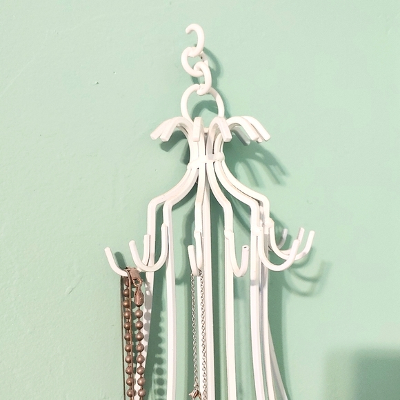 Metal accessory organizer, white - Picture 2 of 6